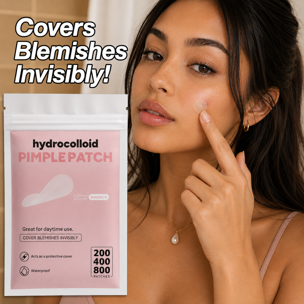 Hydrocolloid Acne Patches — Invisible Clear Blemish Stickers