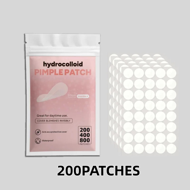 Hydrocolloid Acne Patches — Invisible Clear Blemish Stickers