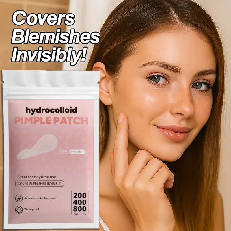 Hydrocolloid Acne Patches — Invisible Clear Blemish Stickers