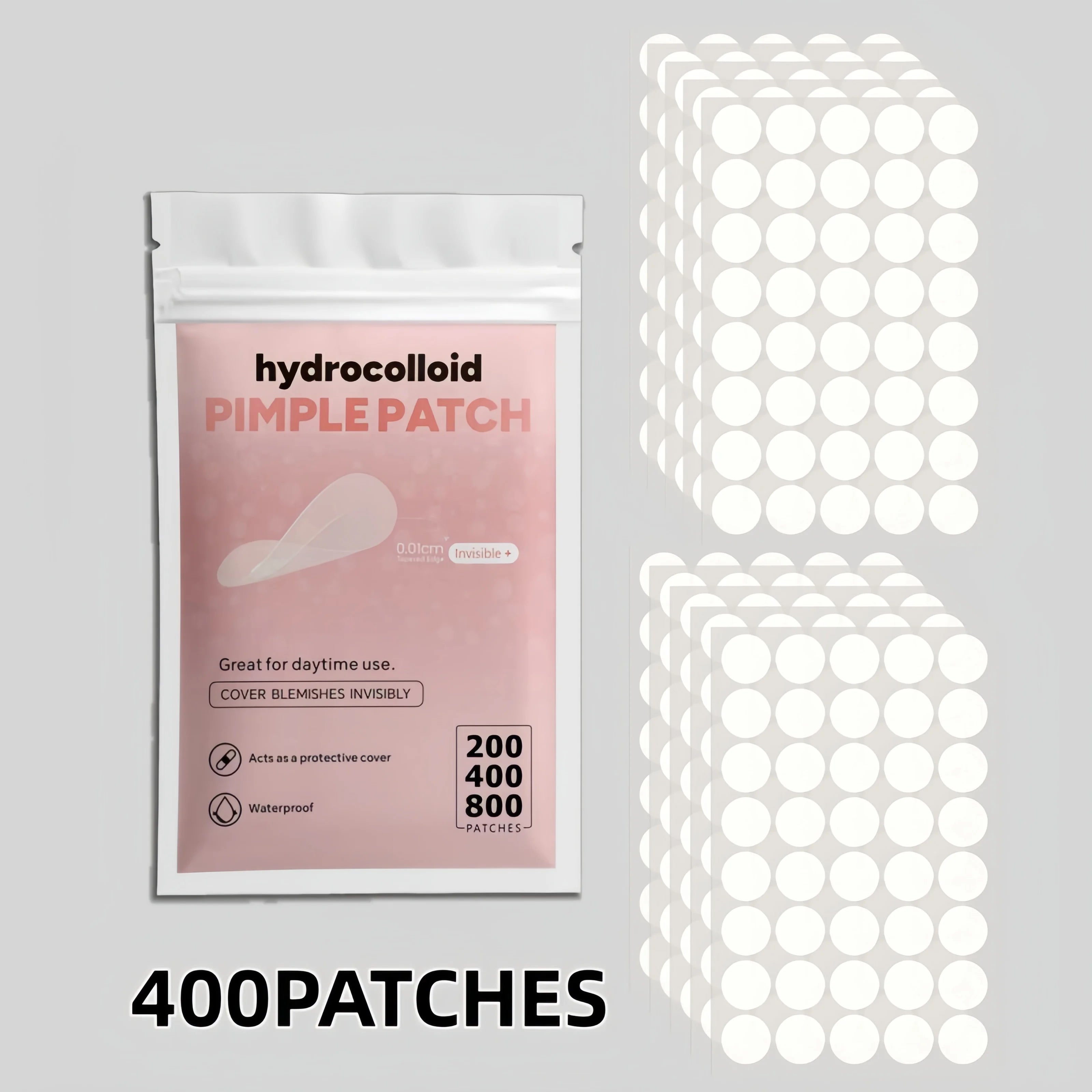 Hydrocolloid Acne Patches — Invisible Clear Blemish Stickers