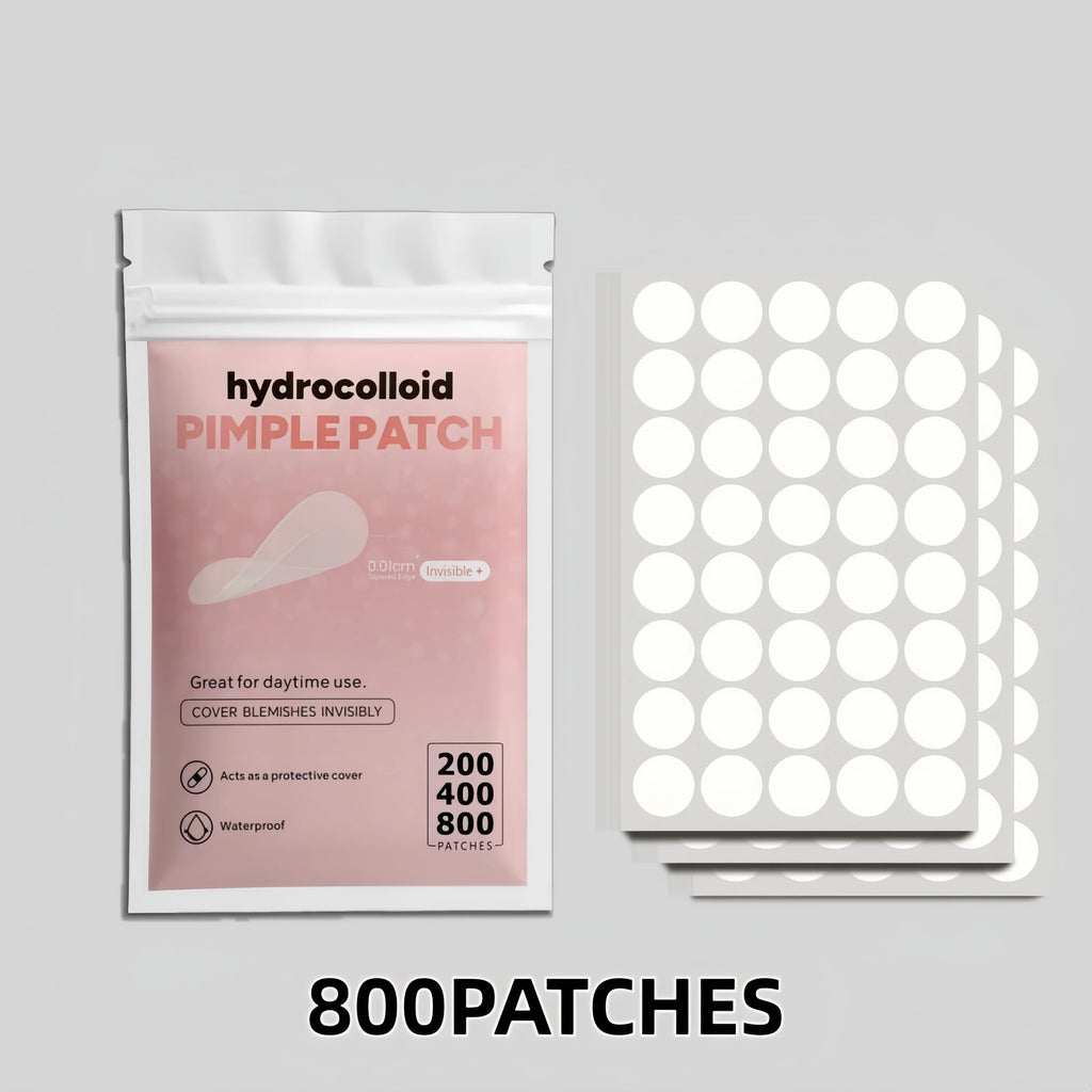 Hydrocolloid Acne Patches — Invisible Clear Blemish Stickers