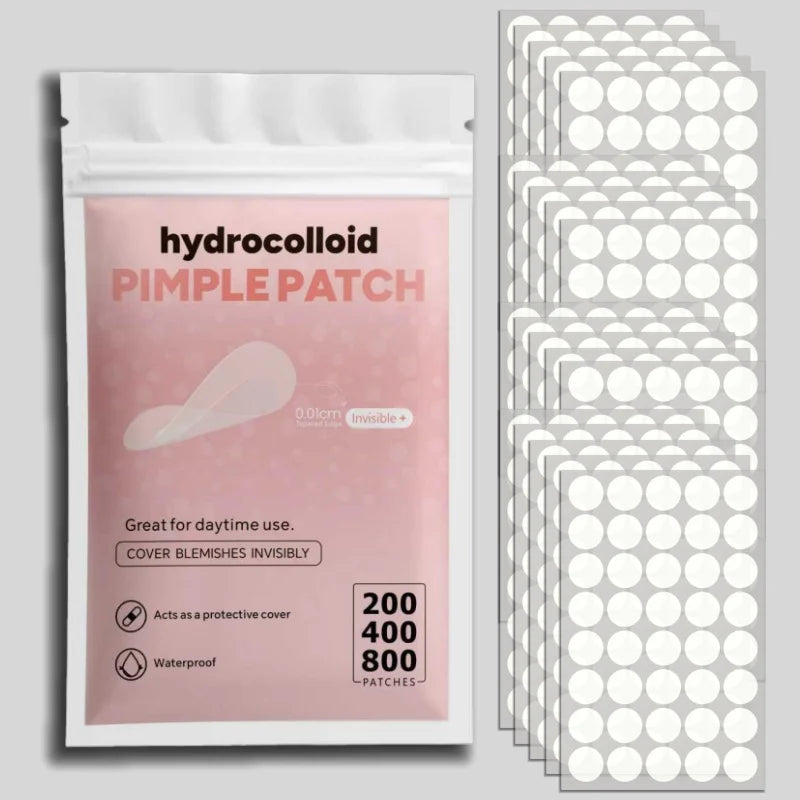 Hydrocolloid Acne Patches — Invisible Clear Blemish Stickers